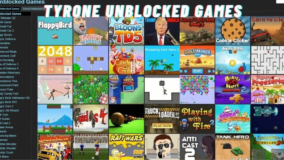 Tyrone Unblocked Games: Unlocking Endless Fun